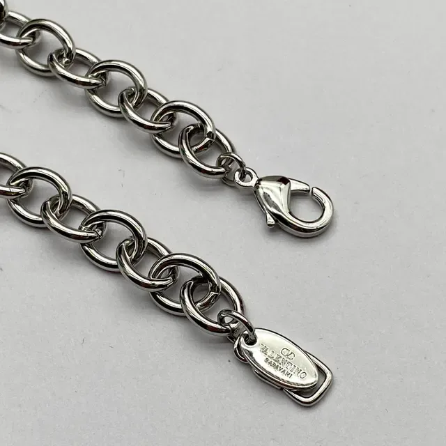 Valentino VLTN Crystal-Paved Chunky Chain Necklace 6