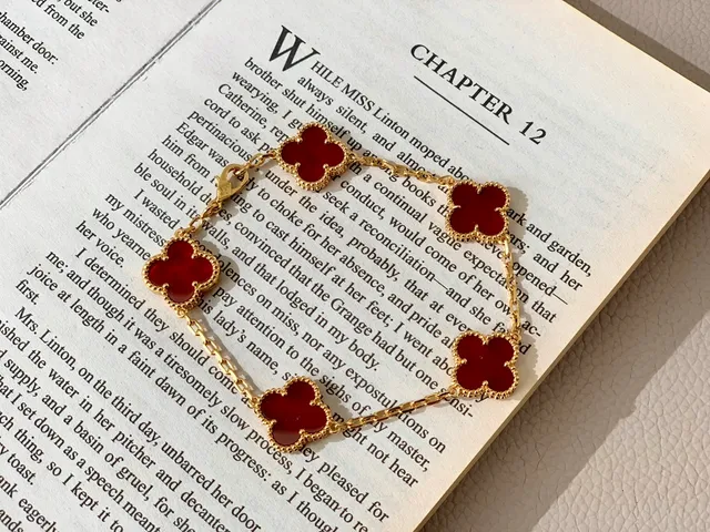 Van Cleef & Arpels Alhambra Multicolor Enamel Clover Bracelet 4