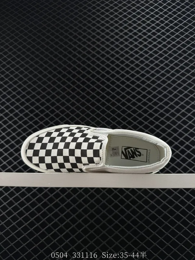 Vans Slip-On Checkerboard Canvas Shoes 5