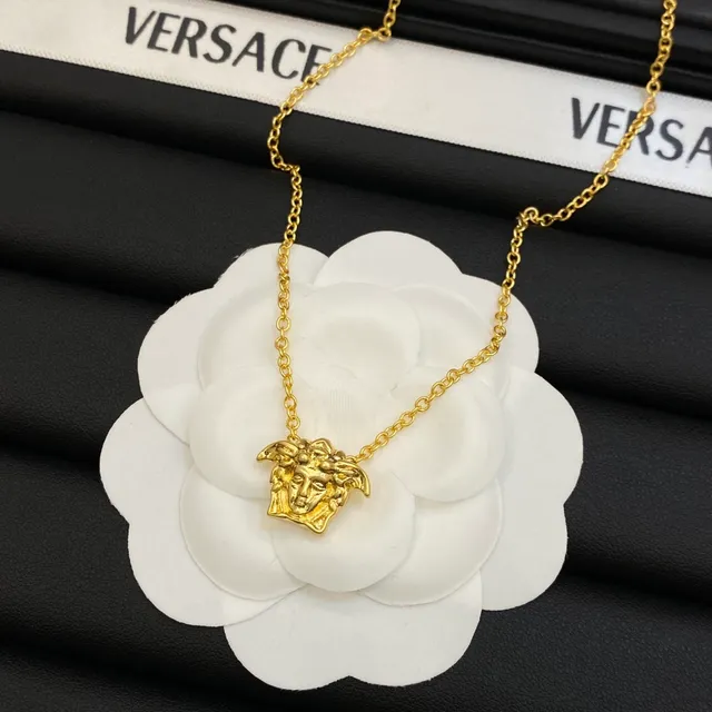 Versace Medusa Head Gold and Silver Necklaces 5