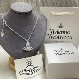 Vivienne Westwood Orb Crystal Pendant Necklace