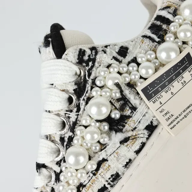 1017 ALYX 9SM Tweed Pearl Platform Lifestyle Sneakers 6