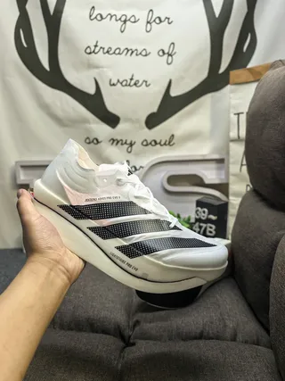 Adidas Adizero Adios Pro Evo 3 White Black Chaussures de course 5