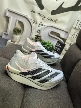 Adidas Adizero Adios Pro Evo 3 White Black Chaussures de course 9