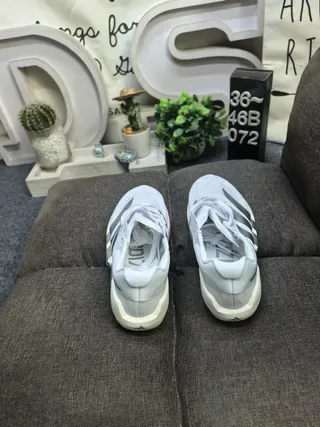 Adidas Adizero Dropset White Silver Lifestyle Sneakers 8