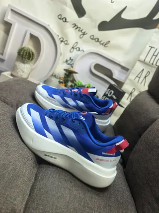 Adidas Adizero Evo SL ATR Azul Blanco zapatillas de correr 7