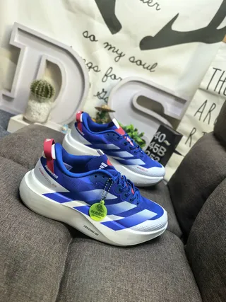 Adidas Adizero Evo SL ATR Azul Blanco zapatillas de correr 9