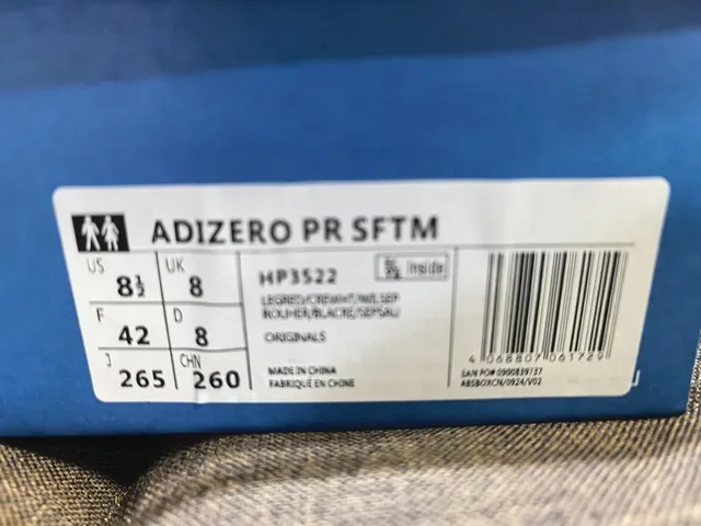 Adidas adizero Red Pink Breathable Mesh Upper Three-Stripe Synthetic Overlays Lifestyle Sneakers 2