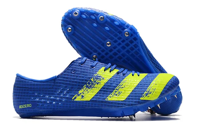 Adidas Adizero Sprint Spike Tênis de corrida Preto e rosa 7