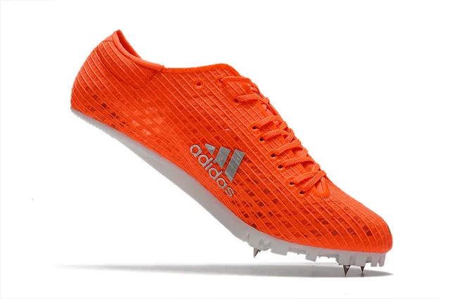 Adidas Adizero Sprint Spike Tênis de corrida Preto e rosa 15