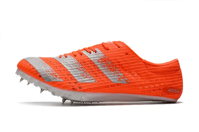 Adidas Adizero Sprint Spike Tênis de corrida Preto e rosa 17