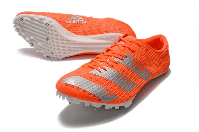 Adidas Adizero Sprint Spike Tênis de corrida Preto e rosa 18