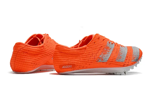 Adidas Adizero Sprint Spike Tênis de corrida Preto e rosa 19