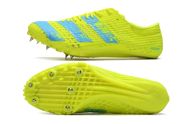 Adidas Adizero Sprint Spike Tênis de corrida Preto e rosa 20