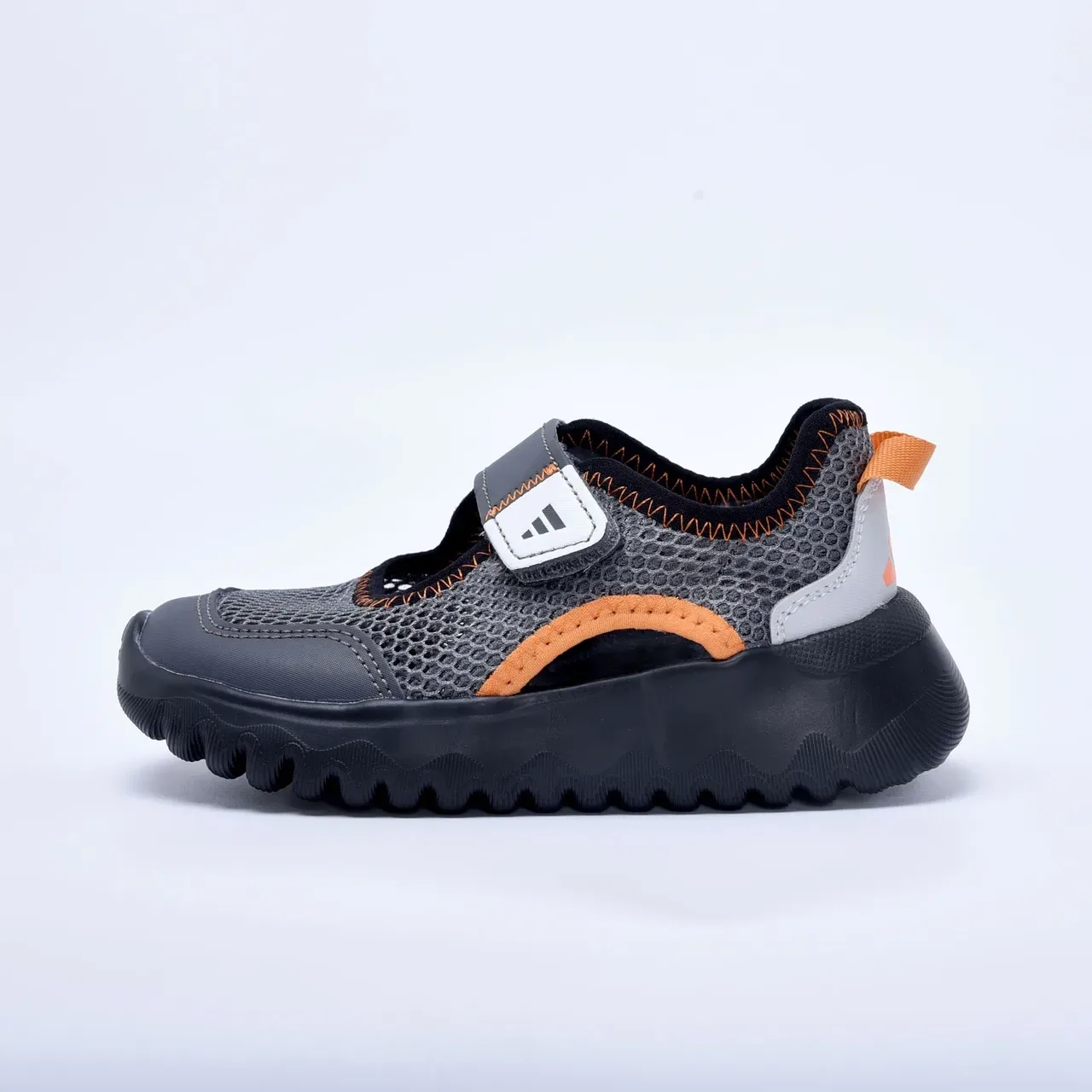 Adidas Black and White Mesh Velcro Strap Lifestyle Sneakers 12