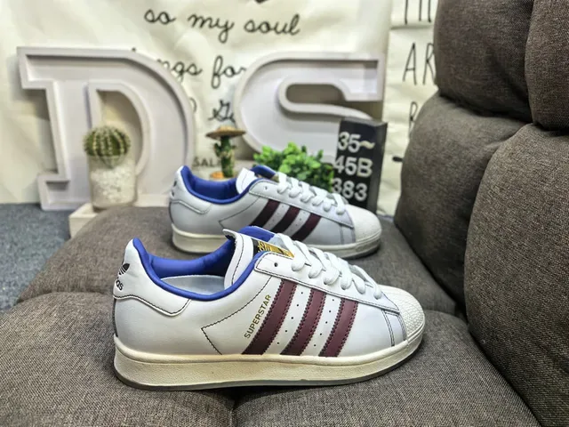 Adidas Black Blue Shell-Toe Three-Stripe Side Panel Lifestyle Sneakers 11