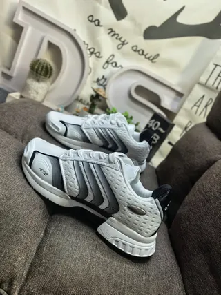 Adidas Black Silver Mesh And Synthetic Overlay Upper Three Stripes Lifestyle Sneakers 7