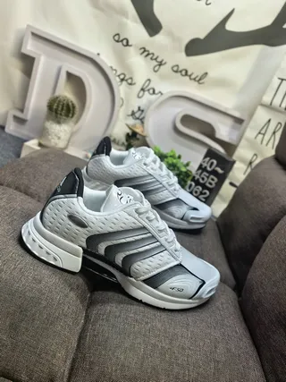 Adidas Black Silver Mesh And Synthetic Overlay Upper Three Stripes Lifestyle Sneakers 9