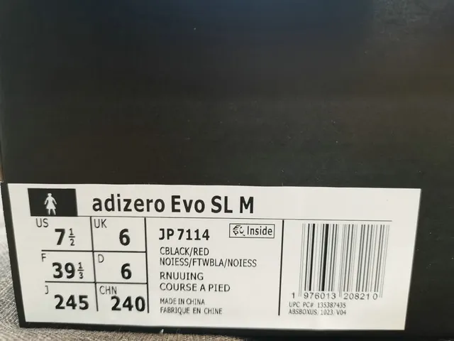 Adidas Black White Knit Upper Three-Stripe Branding Running Shoes 22