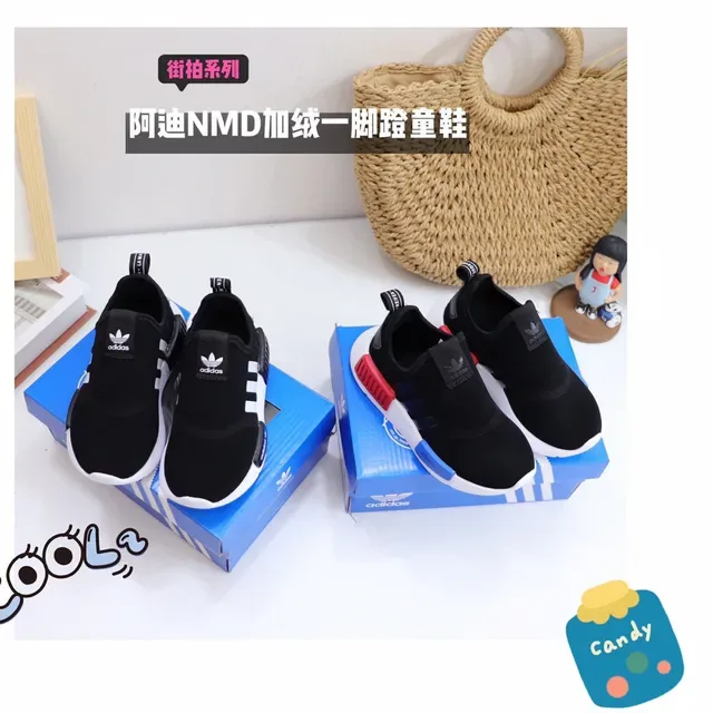 Adidas Black White Slip-On Elastic Collar Lifestyle Sneakers 5