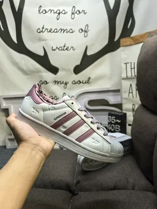 Adidas Brown Green Leopard-Print Upper Three Off-White Stripes Lifestyle Sneakers 5