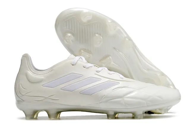 Adidas Copa Pure Black White Pink Firm-Ground Sapatos de futebol 4