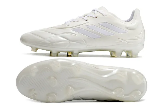 Adidas Copa Pure Black White Pink Firm-Ground Sapatos de futebol 5