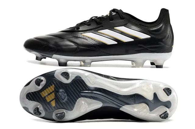Adidas Copa Pure Black White Pink Firm-Ground Sapatos de futebol 23
