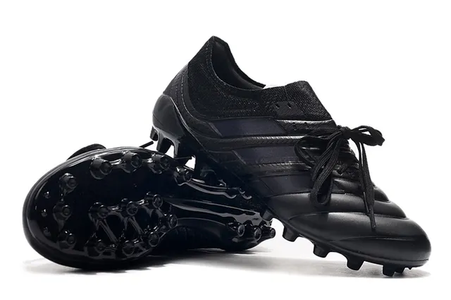 Adidas Copa Pure Amarillo Neón Negro Firm-Ground Zapatos de fútbol 5