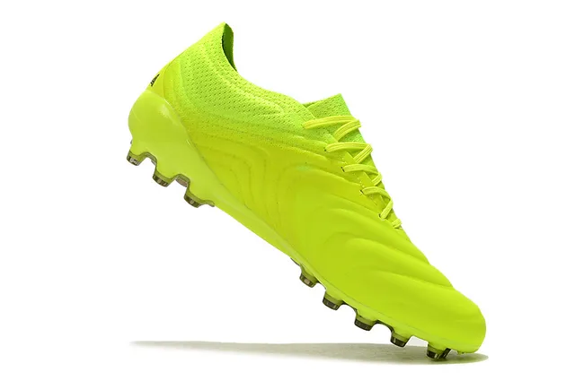 Adidas Copa Pure Amarillo Neón Negro Firm-Ground Zapatos de fútbol 13