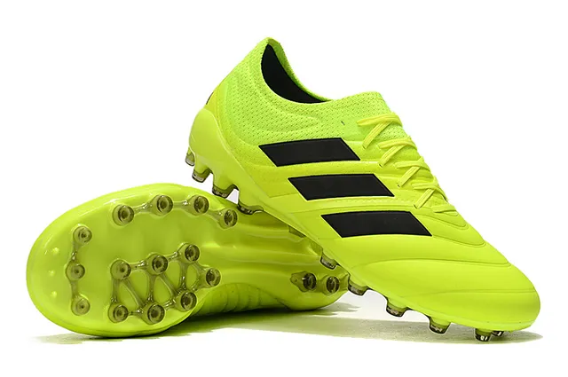 Adidas Copa Pure Amarillo Neón Negro Firm-Ground Zapatos de fútbol 15