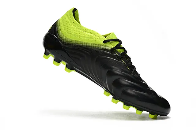 Adidas Copa Pure Amarillo Neón Negro Firm-Ground Zapatos de fútbol 22