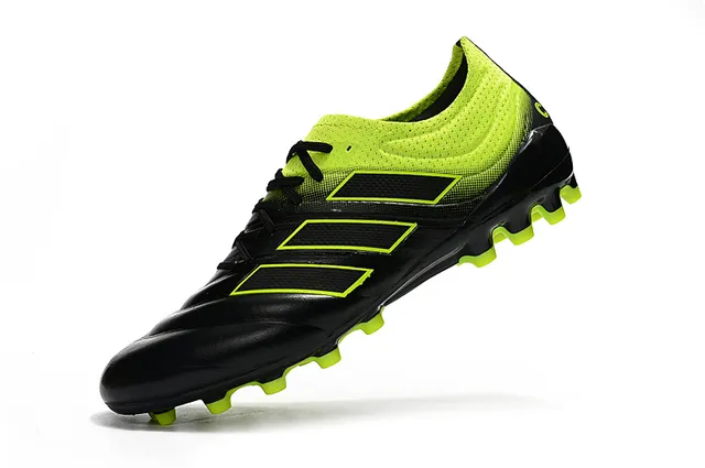 Adidas Copa Pure Amarillo Neón Negro Firm-Ground Zapatos de fútbol 23