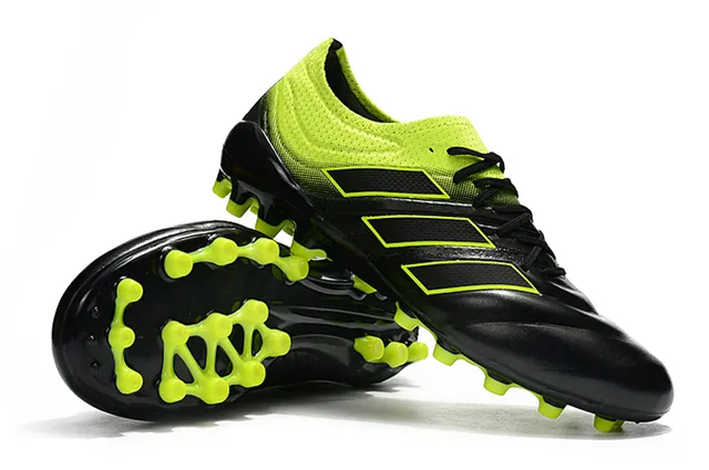Adidas Copa Pure Amarillo Neón Negro Firm-Ground Zapatos de fútbol 24