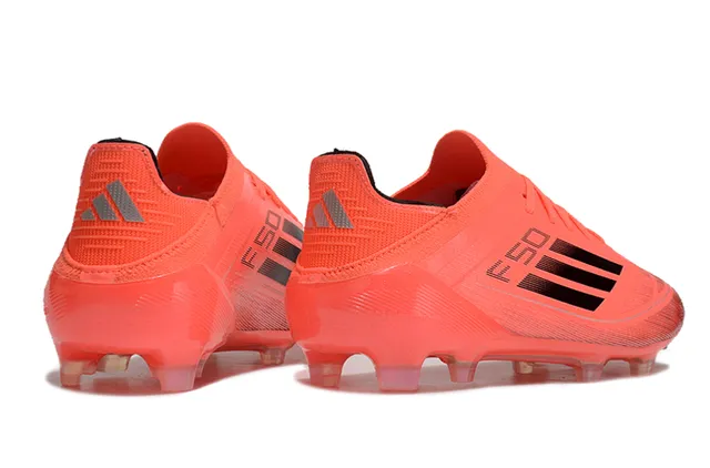 Adidas F50 Orange Black Low-Cut Molded-Stud Firm-Ground Soccer Shoes 5