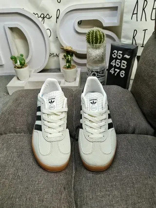 Adidas Gazelle Beige and Black Lifestyle Sneakers 10