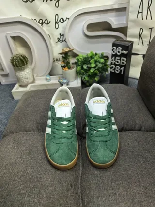 Adidas Gazelle Green Suede Lifestyle Sneakers 10