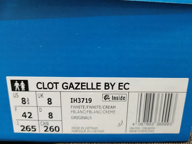 Adidas Gazelle Sneakers Lifestyle em Cinza Claro e Bege 2