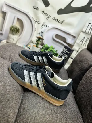 Adidas Gazelle Pink Beige Suede Lifestyle Sneakers 17
