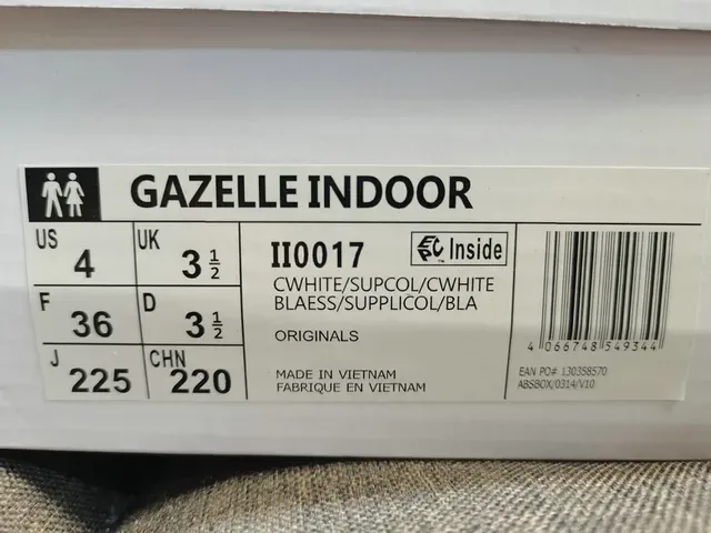 Adidas Gazelle Red and White Lifestyle Sneakers 2