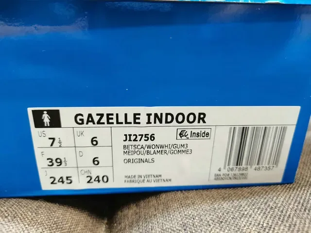 Adidas Gazelle Sneakers Lifestyle en Daim Rouge 2