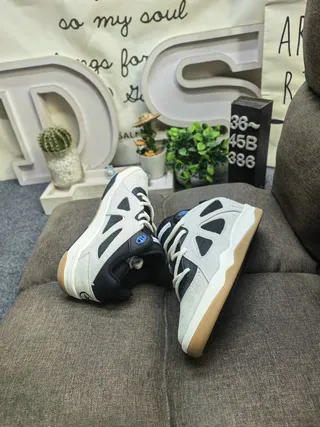 Adidas Gray Black Low-Top Padded Collar Lifestyle Sneakers 6