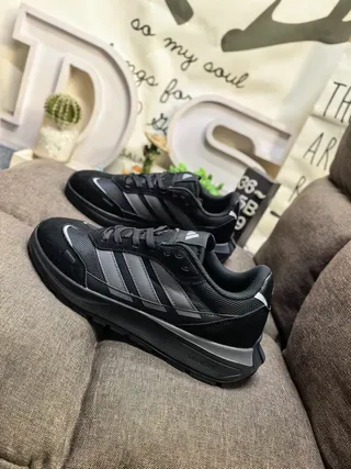 Adidas Gray White Low-Top Three-Stripe Side Panel Lifestyle Sneakers 17
