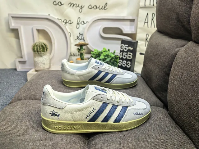 Adidas Green Gray Low-Top Suede-Leather Mix Lifestyle Sneakers 11