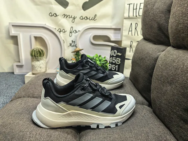 Adidas Green Gray Low-Top Trail-Inspired Mesh And Synthetic Overlay Construction Lifestyle Sneakers 21