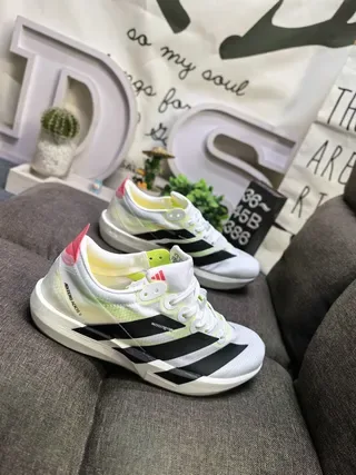 Adidas Green Low-Top Engineered Mesh Upper Lifestyle Sneakers 9