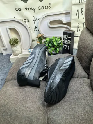 Adidas Hyperboost Black Gray Lifestyle Sneakers 6