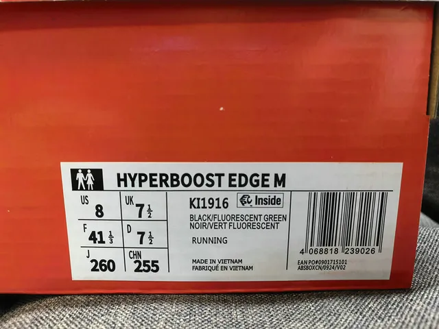 Adidas Hyperboost White Black Lifestyle Sneakers 12