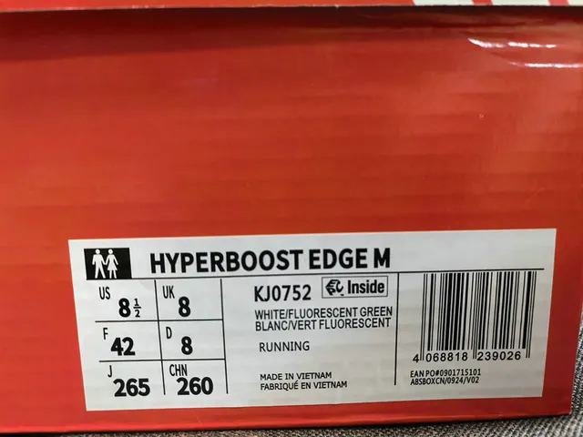 Adidas Hyperboost White Black Lifestyle Sneakers 22
