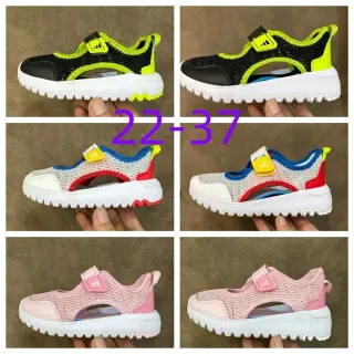 Adidas Kids Mesh Open-Toe Velcro Strap Lifestyle Sneakers